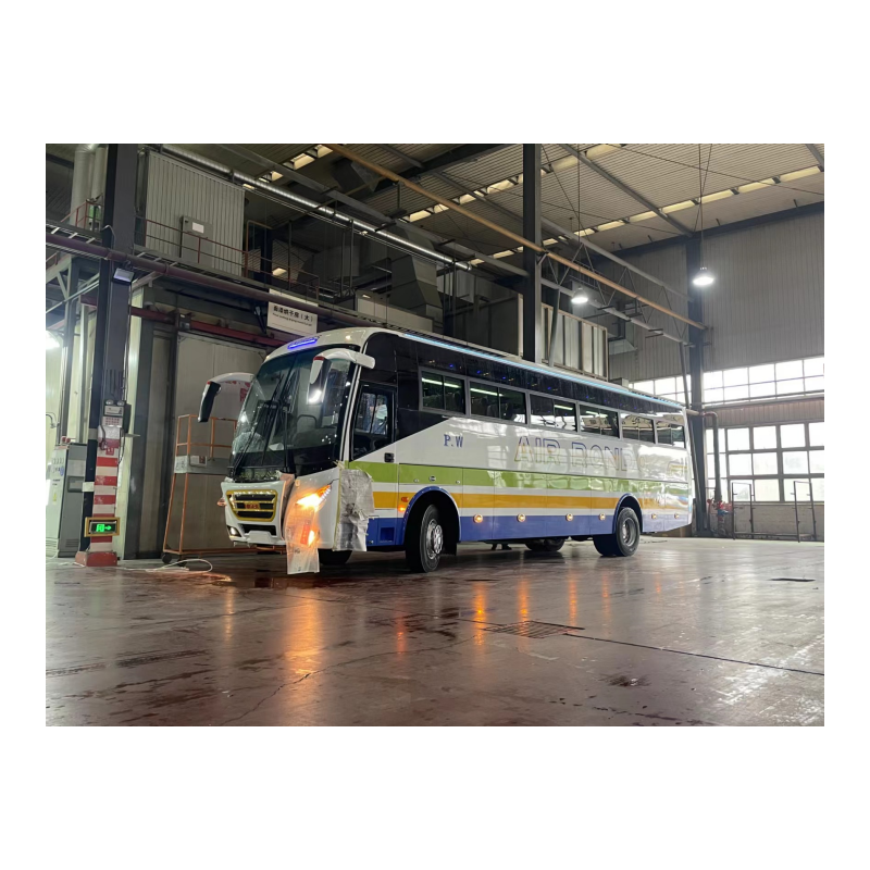 Brand New 66 Seats Transportation Bus HIGER KLQ6128 Diesel Cummins Engine With A/C Cheap Price
